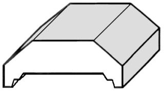 Albardilla cubremuros Liso