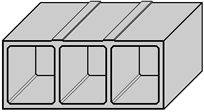 Casetón 700 x 250 x 230