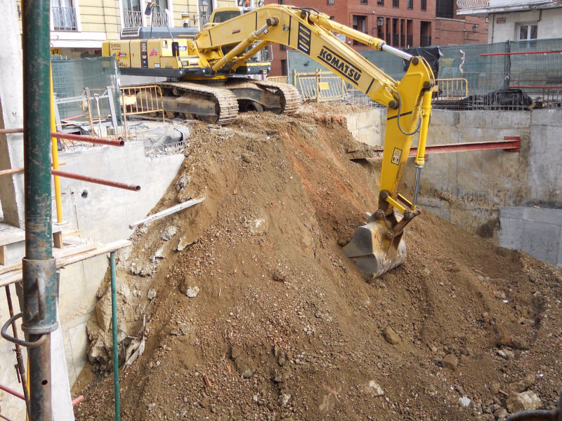 Excavación en obra